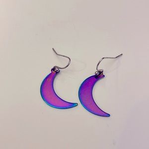 Crescent moon earrings